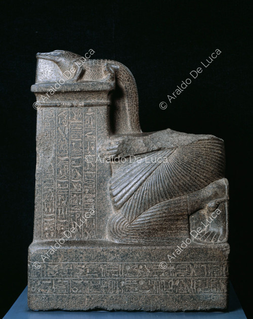 Statue votive dédiée à Sobek