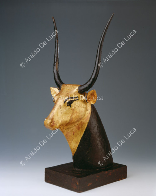 Head of Mehet-Weret in the guise of a cow