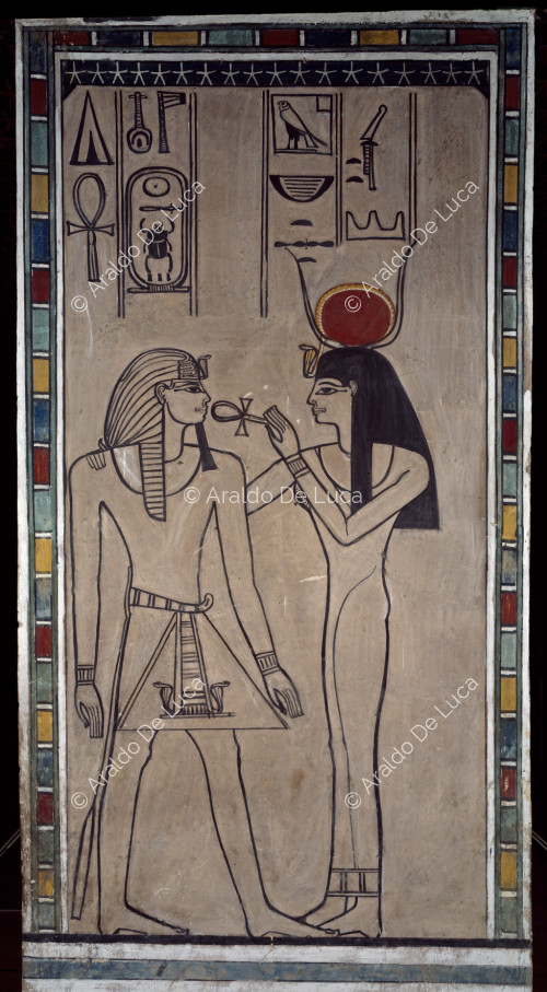 Amenhotep II. und Hathor