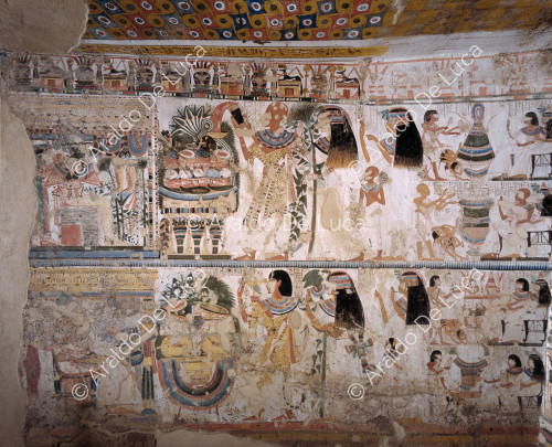 Ofrendas para Osiris y Thutmosi I