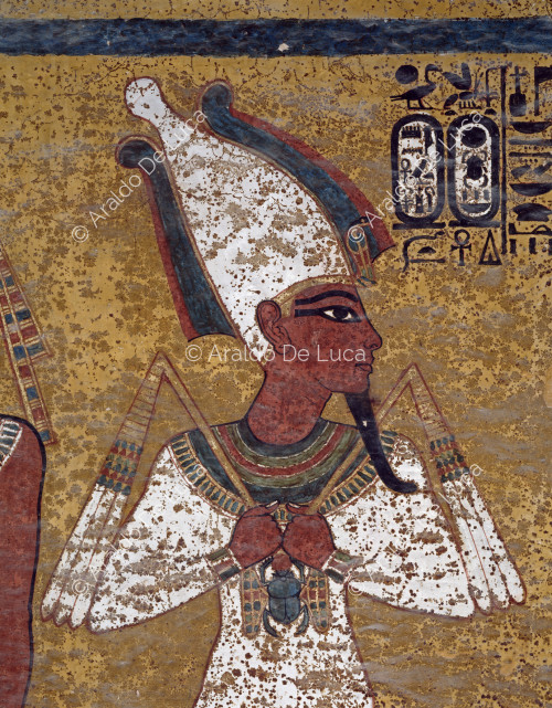 Tutankhamun as Osiris