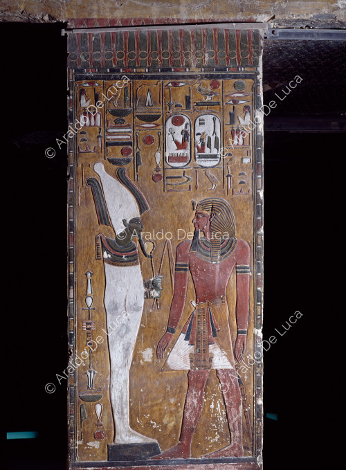 Seti I and Osiris