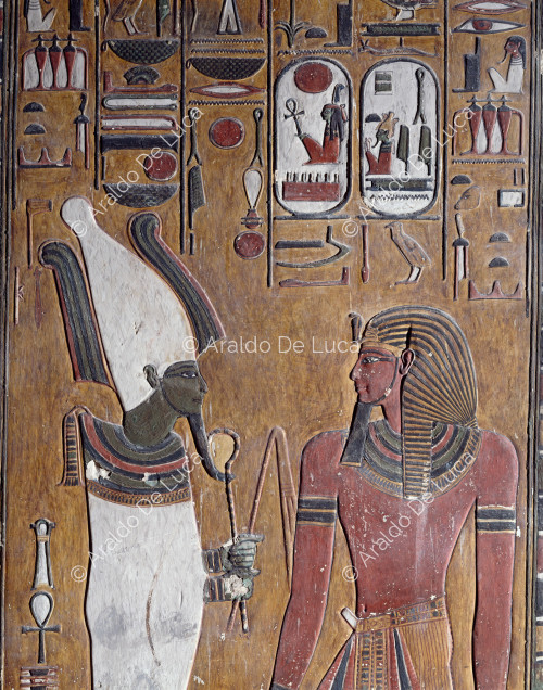 Seti I y Osiris