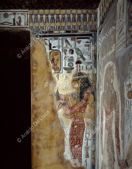 Hathor of the West and Seti I