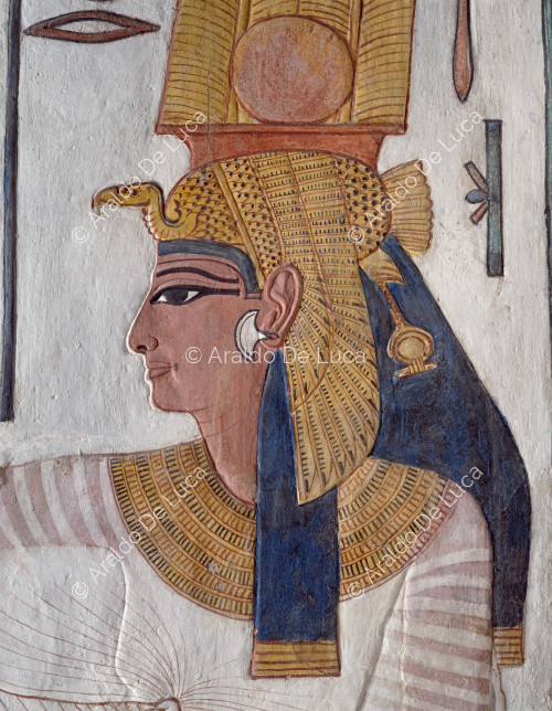 Detalle de la reina Nefertari