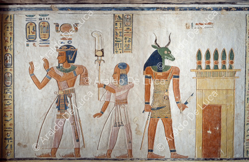  Ramses III., Khaemuaset und der Wächter des neunten Tores