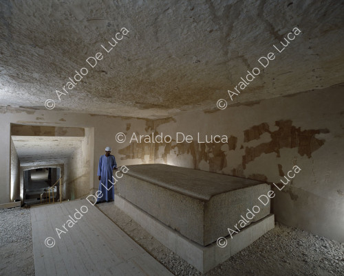 Deckel des äußeren Sarkophags von Merenptah