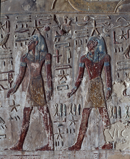 Amduat, seventh hour: personifications of the stars