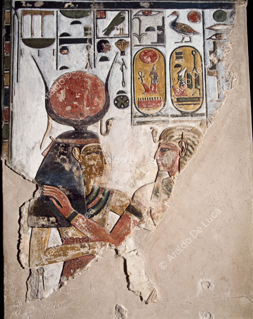 Hathor und Seti I.