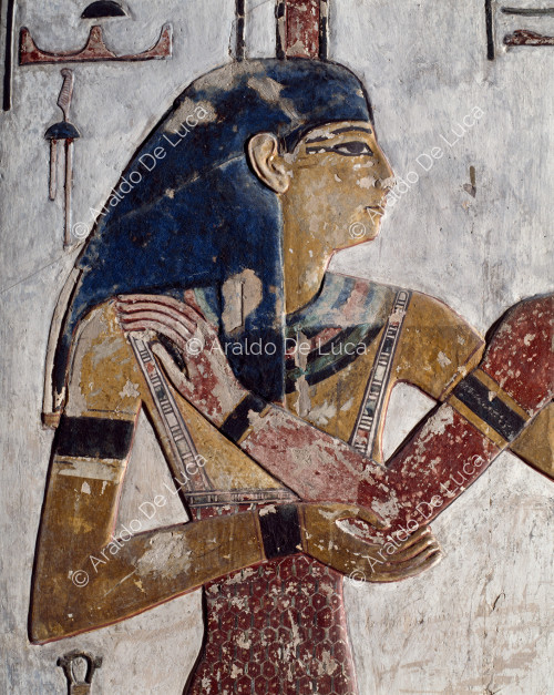 Detail of the goddess Nephthys
