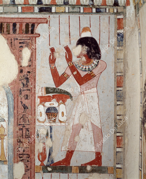 Menna with offerings (detail)