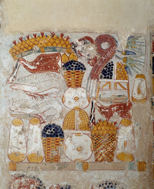 Menna's offerings to the gods (detail)
