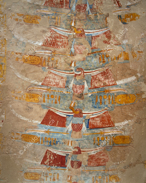 Ceiling with Nekhbet vultures