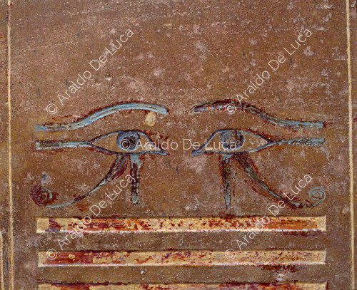 Sarcófago de Tutmosis III: ojos falsos