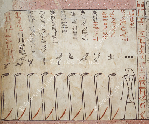Amduat: snakes armed with a knife