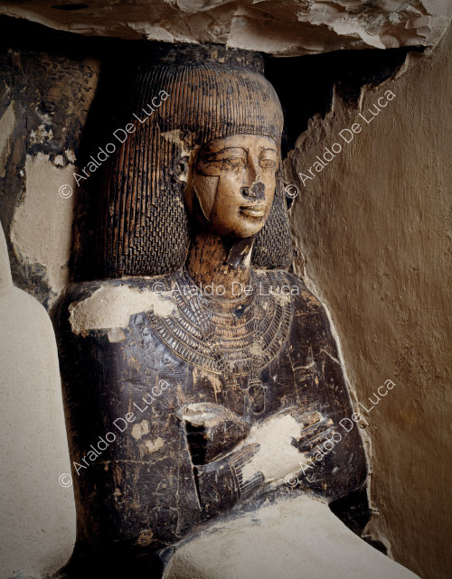 Personaje masculino (Khaemhat o Imhotep)