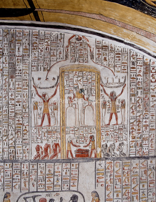 Buch der Erde: Osiris und Szenen der Bestrafung