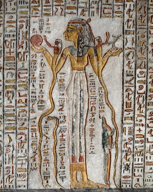 Book of the Earth: goddess with snakes