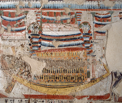 Detail of the funeral procession