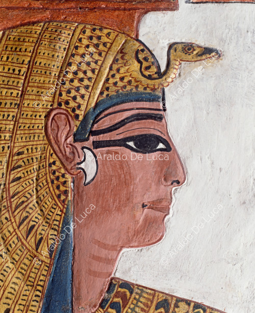 Detail der Königin Nefertari