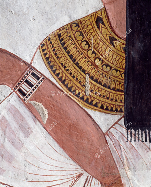 Detalle de la ofrenda de la reina Nefertari