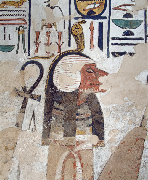 Hapy, l'un des quatre fils d'Horus