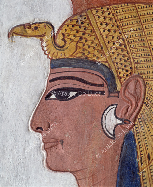 Detalle de la reina Nefertari
