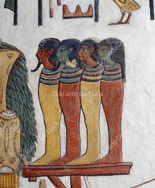 The four sons of Horus