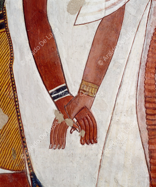 Horus guides Nefertari