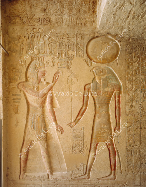Ramesse III e Ra-Horakhty