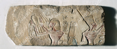 Talatat bei Amenhotep IV/Akhenaton