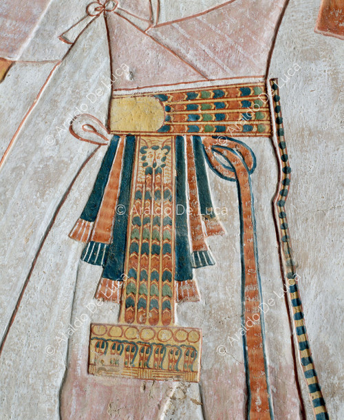 Ramsés III. Detalle