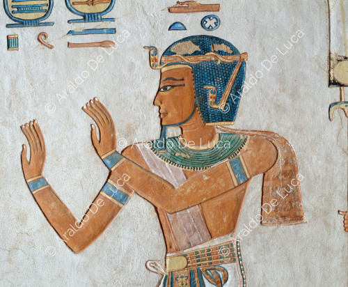 Ramsès III en adoration