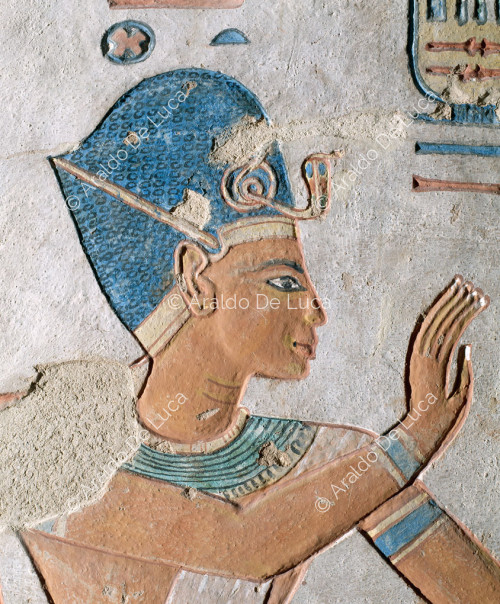 Ausschnitt. Ramses III.