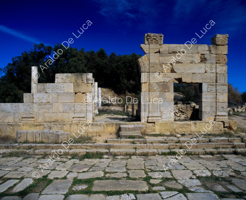 Leptis Magna, calle