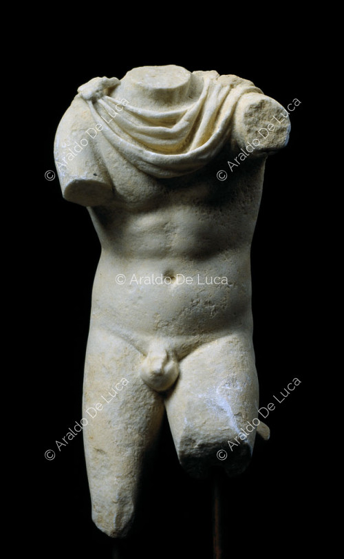 Statuetta in marmo di Mercurio
