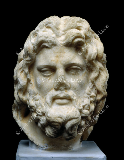 Portrait en marbre de Jupiter