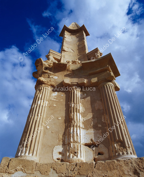 Tumba púnica romana. Mausoleo B