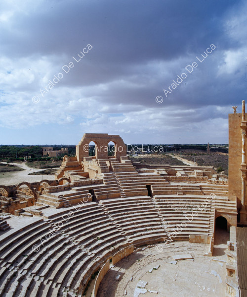 Théâtre romain de Sabrata