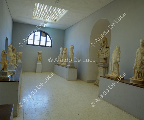Intérieur du musée de Tripoli
