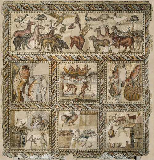 Mosaico de Orfeo