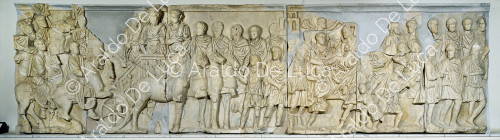 Friso del arco de triunfo del emperador Septimio Severo