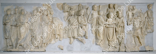 Friso del arco de triunfo del emperador Septimio Severo