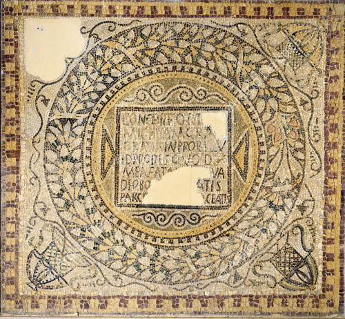 Mosaico pavimentale termale