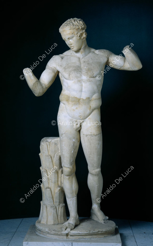 Marble statue of Diaudomeno