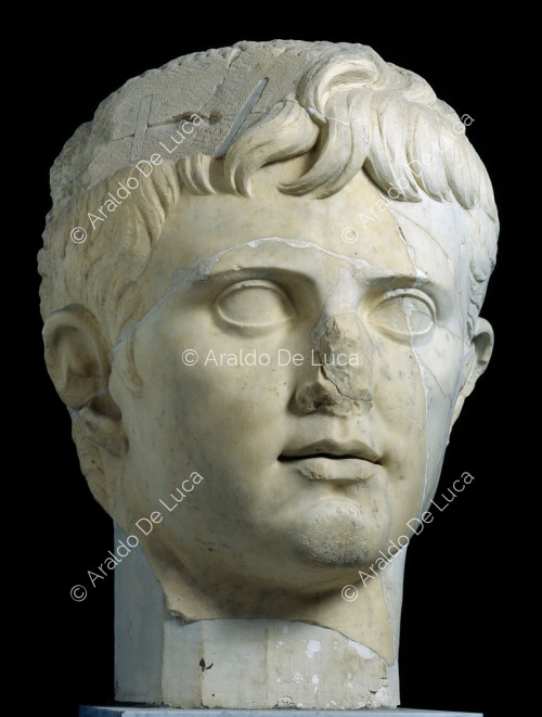 Head of Emperor Tiberius