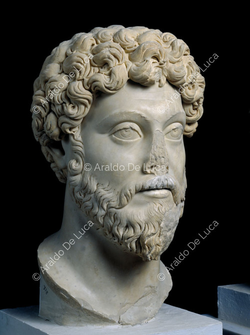 Head of Emperor Marcus Aurelius
