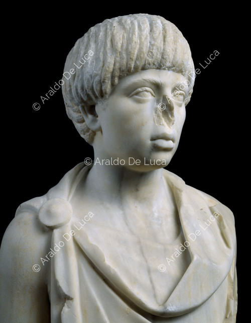 Statue of young Emperor Caracalla