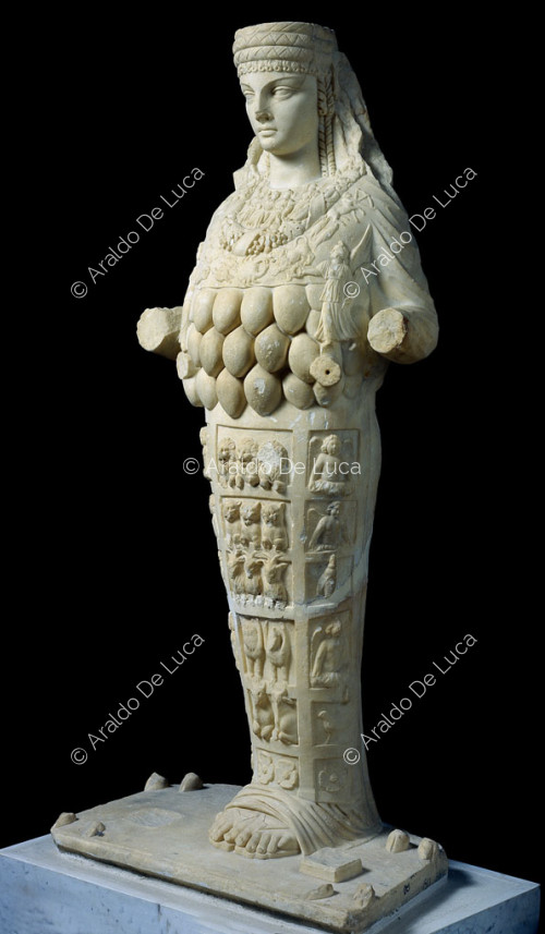 Marble statue of Artemis Ephesina