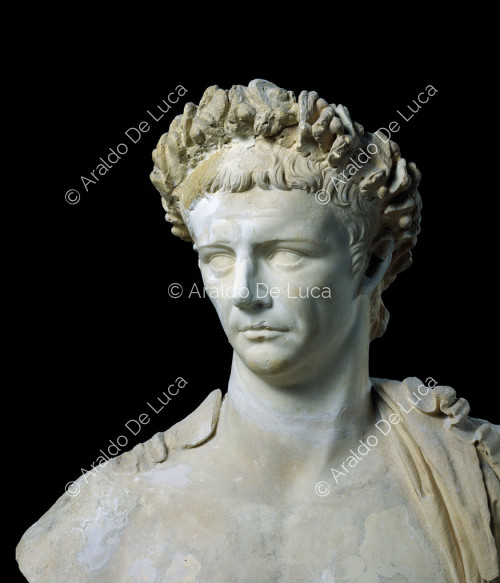 Estatua de Claudio. Detalle
